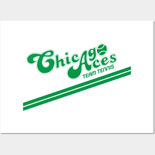 Defunct Chicago Aces Team Tennis 1975 Posters and Art